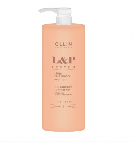 OLLIN PROFESSIONAL Шампунь липидный для волос 1л
