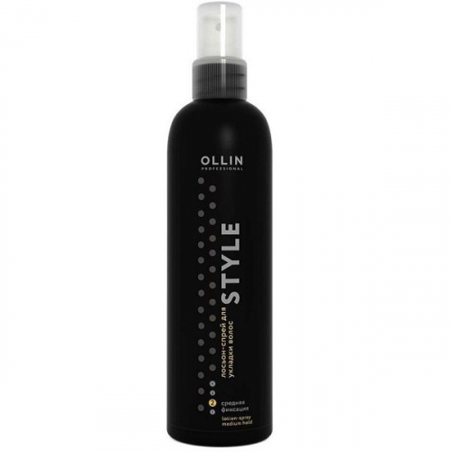 Ollin Style Лосьон-спрей для укладки волос средней фиксации 250мл