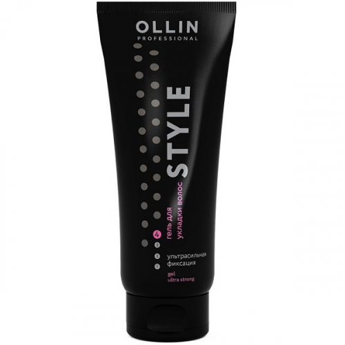 Ollin Style Гель для укладки волос ультрасильной фиксации 200мл