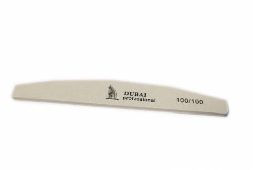 Пилка шлифовочная для ногтей Dubai лодка 100/100 (КОПИИ)