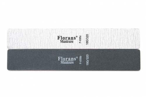 Пилка для ногтей Florans 180/320 в ассортименте (КОПИИ)