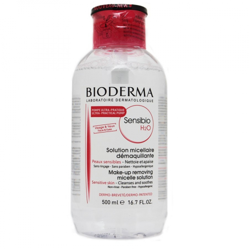 BIODERMA SENSIBIO H2O Мицеллярная вода для чувствительной кожи 500 мл (КОПИИ)