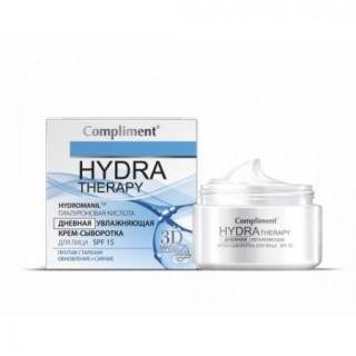Compliment HYDRA THERAPY крем-сыворотка увлажняющая для лица (дневной) 50мл (КОПИИ)