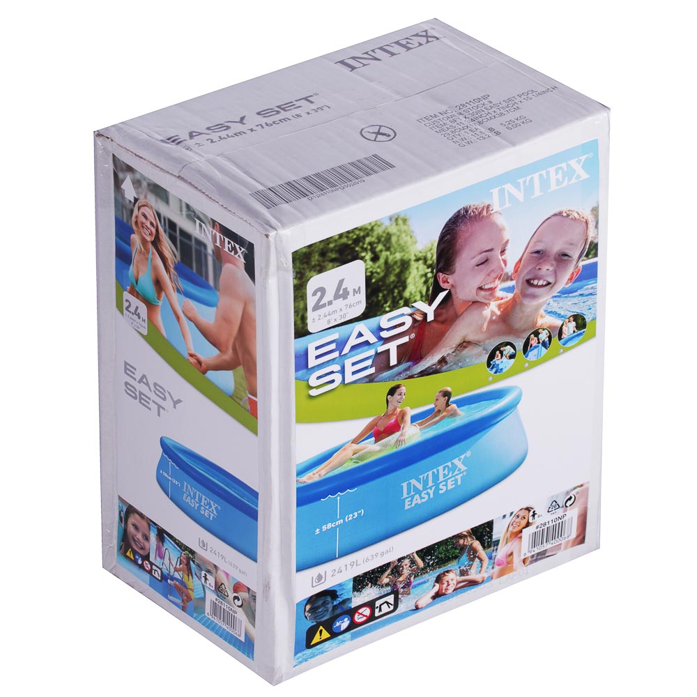 INTEX Бассейн надувной Easy Set 244x76см, синий (28110)810-194