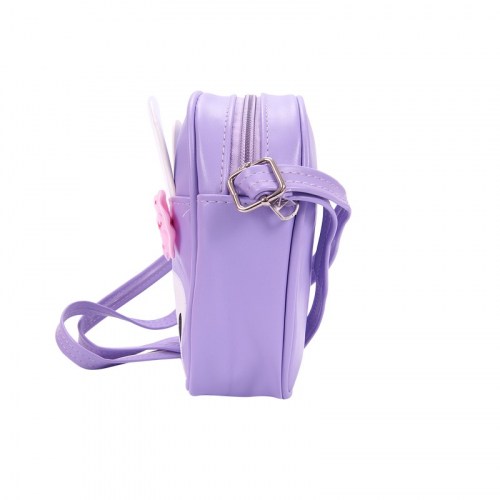 Детская сумочка Кролик цвет фиолетовый р-р 15х18х6 арт ds-11