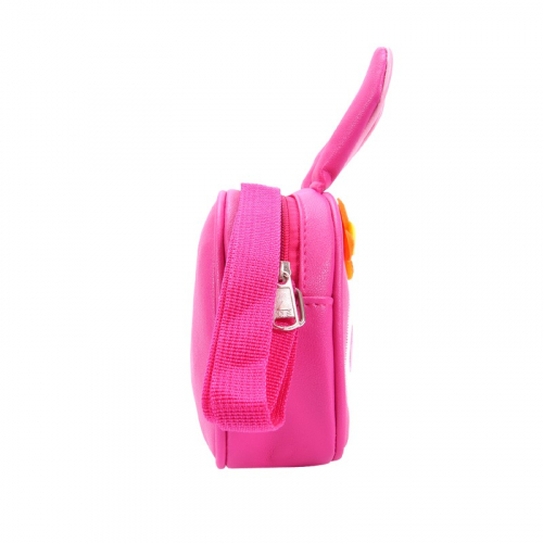 Детская сумочка с ушками цвет розовый р-р 18х15х6 арт ds-20
