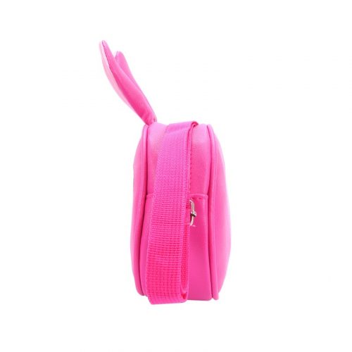 Детская сумочка с ушками цвет розовый р-р 18х15х6 арт ds-20