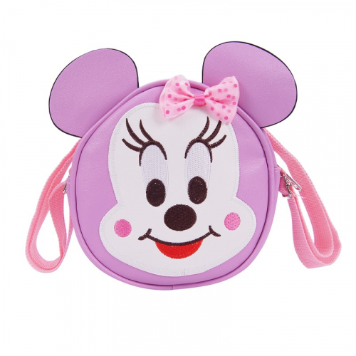 Детская сумочка Микки Маус цвет фиолетовый р-р 17х16х6 арт ds-32