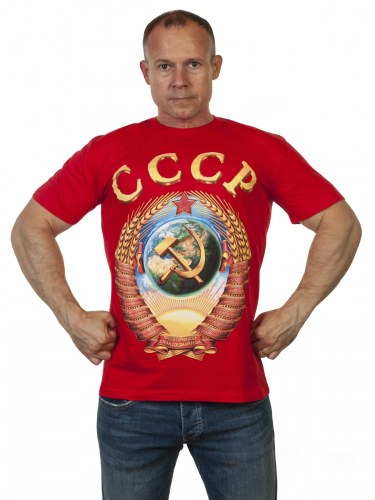 Оригинальная футболка из ностальгической коллекции СССР – высококачественная печать за честную цену! №300