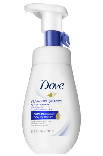 Dove, Мусс для умывания Dove увлажняющий 160 мл Dove