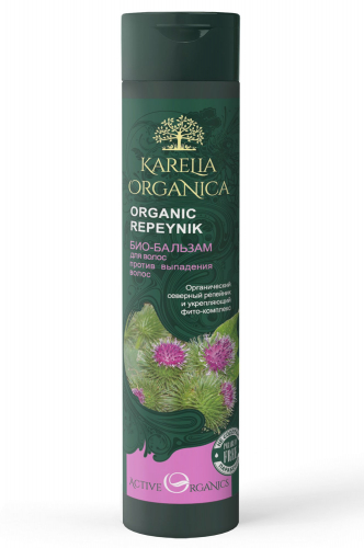Karelia Organica, Био-бальзам для волос Karelia Organica organic repeynik против выпадения волос 310 мл Karelia Organica