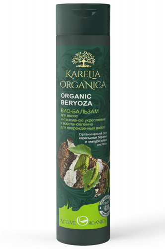 Karelia Organica, Био-бальзам для волос укрепляющий Karelia Organica organic beryoza 310 мл Karelia Organica