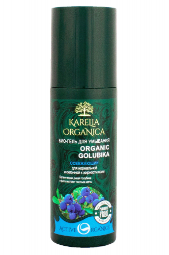 Karelia Organica, Био-гель для умывания Karelia Organica organic golubica освежающий 150 мл Karelia Organica
