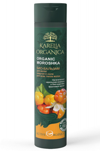 Karelia Organica, Био-бальзам для волос энергия и сила Karelia Organica organic moroshka 310 мл Karelia Organica