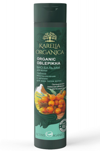 Karelia Organica, Био-шампунь Karelia Organica organic oblepikha восстанавливающий 310 мл Karelia Organica