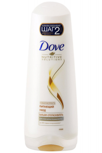 Dove, Бальзам-ополаскиватель Nutritive Solutions питающий уход для сухих и непослушных волос 200 мл Dove