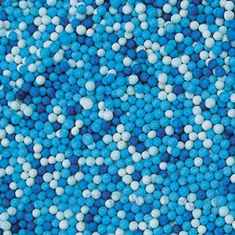 Посыпка кондитерская 'Шарики голубые/синие/белые', 2 мм, 50 грамм