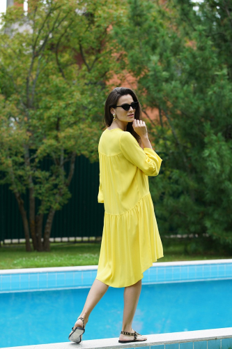 51780-1 Платье женское - SUMMER 2020 L (48) жёлтый 000 (51780-1)