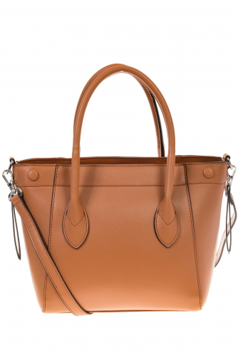 Handbag из натуральной кожи рыжего цвета 6026MK5