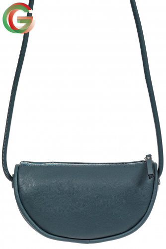 Кожаная сумка Saddle Bag, цвет синий