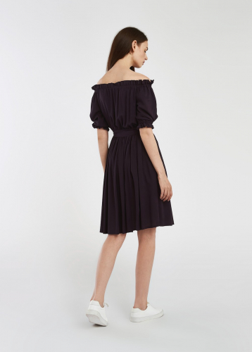 Платье 11-503-450_темно-фиолетовый