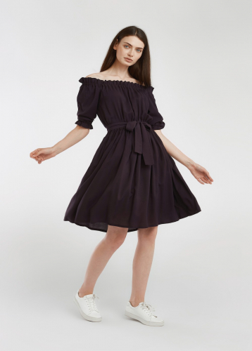 Платье 11-503-450_темно-фиолетовый