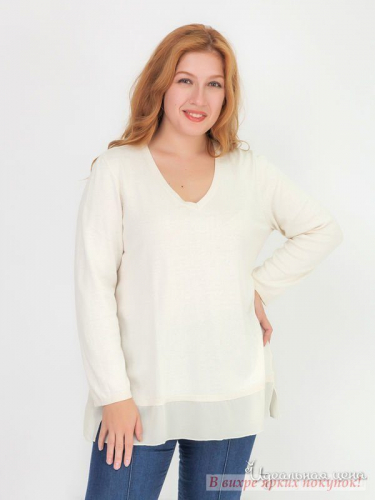 Пуловер Klingel 62644, Белый (48)