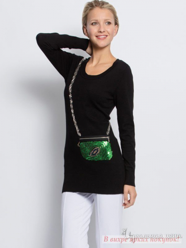 Пуловер Sarah Kern 121761, черный (56)