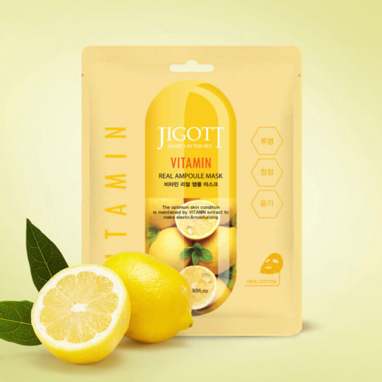 Ампульная тканевая маска с витаминами Vitamin Real Ampoule Mask