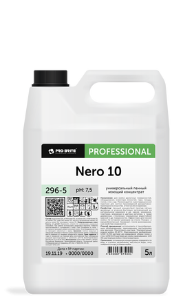 NERO 10  Пенный моющий концентрат для уборки твёрдых поверхностей в т.ч. полов