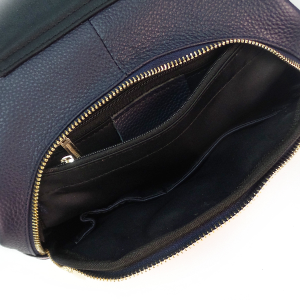 СКИДКА. Рюкзак женский Borgo Antico. Натуральная кожа. 6020 bao blue