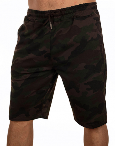 Мужские шорты-камуфляж IZ-X04-ARMY IZZUE – новый стиль high-military хоть для гражданского, хоть для военного гардероба №787 ОСТАТКИ СЛАДКИ!!!!