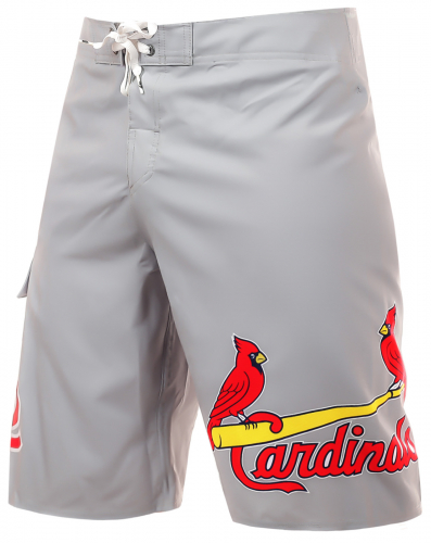 Бордшорты с дизайном бейсбольной команды MLB St. Louis Cardinals – хоть потусить на пляже, хоть понырять №2004 ОСТАТКИ СЛАДКИ!!!!