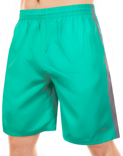 Умопомрачительные шорты пляжные для стильных парней от MACE (Канада), зелёно-серые  №ш264 ОСТАТКИ СЛАДКИ!!!!