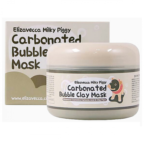 850рMilky Piggy Carbonated Bubble Clay Mask