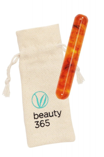 Beauty 365 Янтарный массажер 7,5 х 1,2 см в мешочке 1 шт, шт