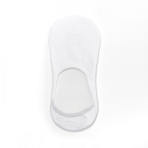 Носки детские невидимые, цвет белый, размер 16-18