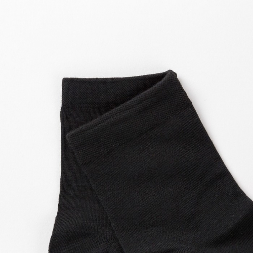 Носки детские, цвет чёрный, размер 35-38