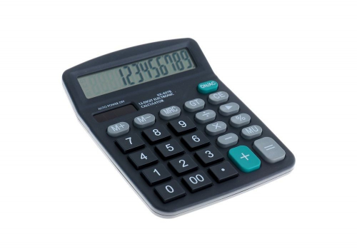 Настольный 12-разрядный калькулятор с двойным питанием Kaerda KK-837B