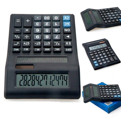 Бухгалтерский настольный 12-разрядный калькулятор с двойным дисплеем Kaerda CT-8122