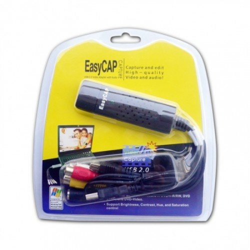 EasyCap адаптер для видео и аудио - USB 2.0
