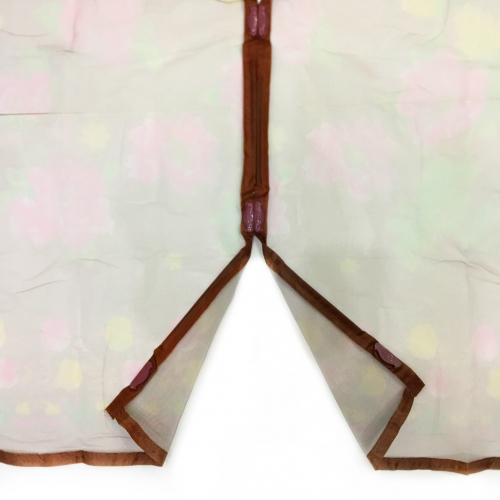 Дверная антимоскитная сетка с рисунком на 7 магнитах-птичках, 100х210 см
