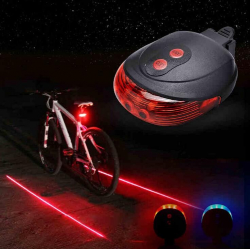 Велосипедный фонарь-лазер Laser Tail Light, 2 в 1