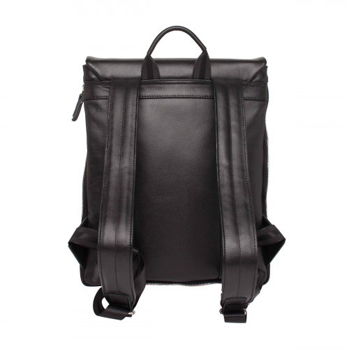 Кожаный рюкзак для ноутбука Ramsey Black