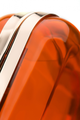 Клатч футляр Фабрика Грез со съемной цепочкой #204865Ярко-оранжевый, золотистый