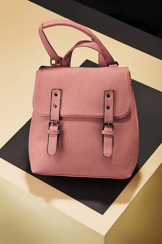Сумка-рюкзак Уникальный экземпляр #196939Пастельно-розовый
