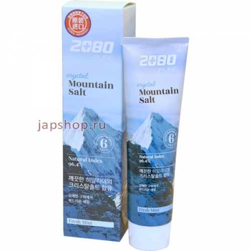 Crystal Mountain Salt 2080 Зубная паста для профилактики заболеваний дёсен, гималайская соль, 120 гр (8801046325872)