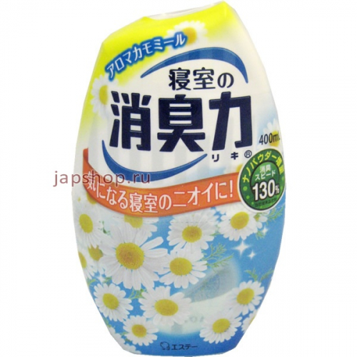 ST Shoushuuriki Жидкий дезодорант - ароматизатор для комнат с ароматом ромашки, 400 мл (4901070118649)