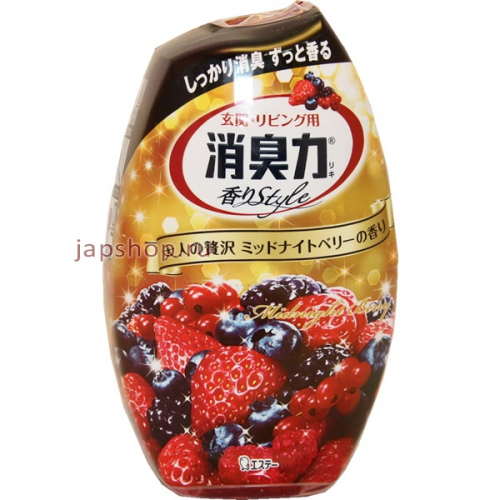 ST Shoushuuriki Жидкий дезодорант - ароматизатор для комнат c ароматом сладких ягод 400мл (4901070123568)