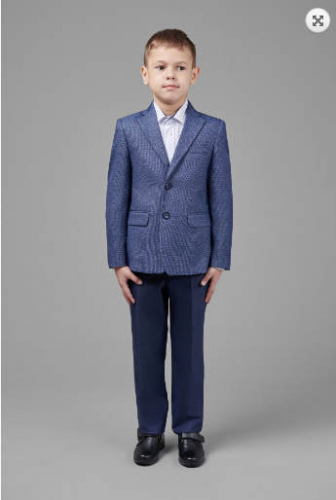 Пиджак для мальчика младшая школа 3706-VP-129-BY-PM